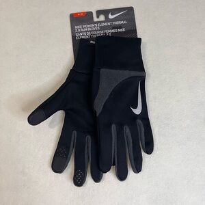 NWT Nike Element Thermal Black Touchscreen Gloves size M